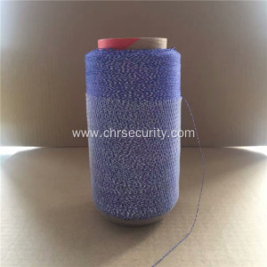 Blue 0.3mm thick embroidery reflective thread